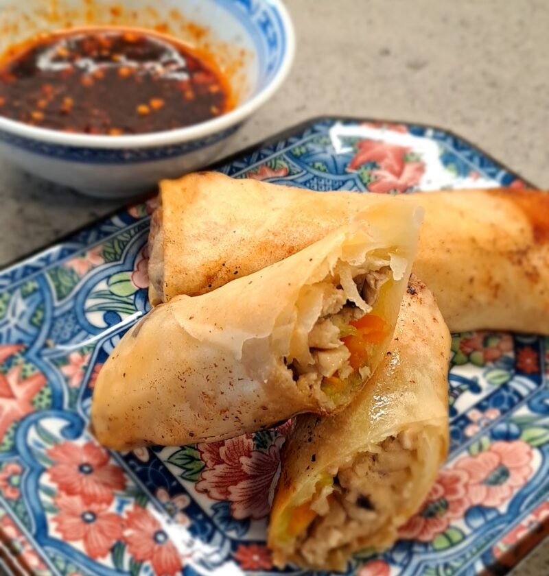 Chicken spring rolls