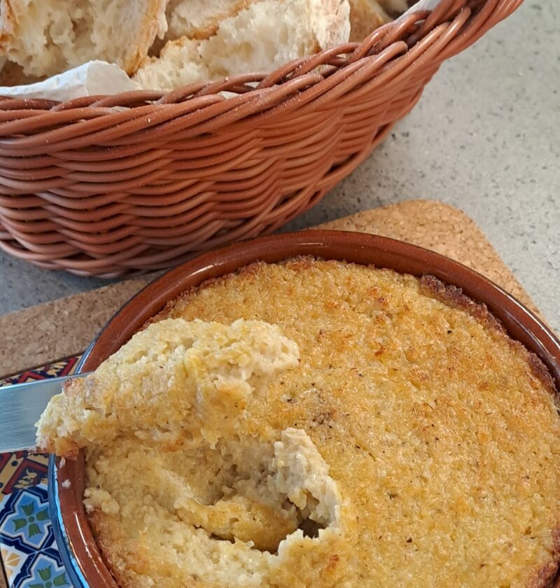 easy-peasy artichoke dip